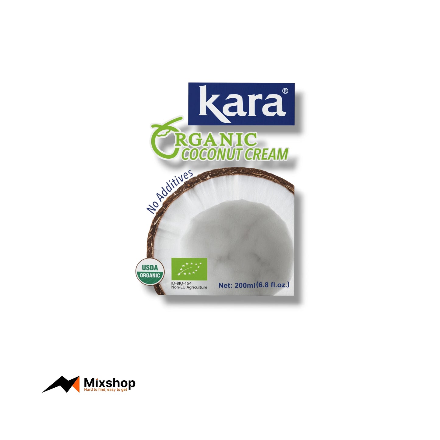 Kara Organic Coconut Cream 200ml Product Image