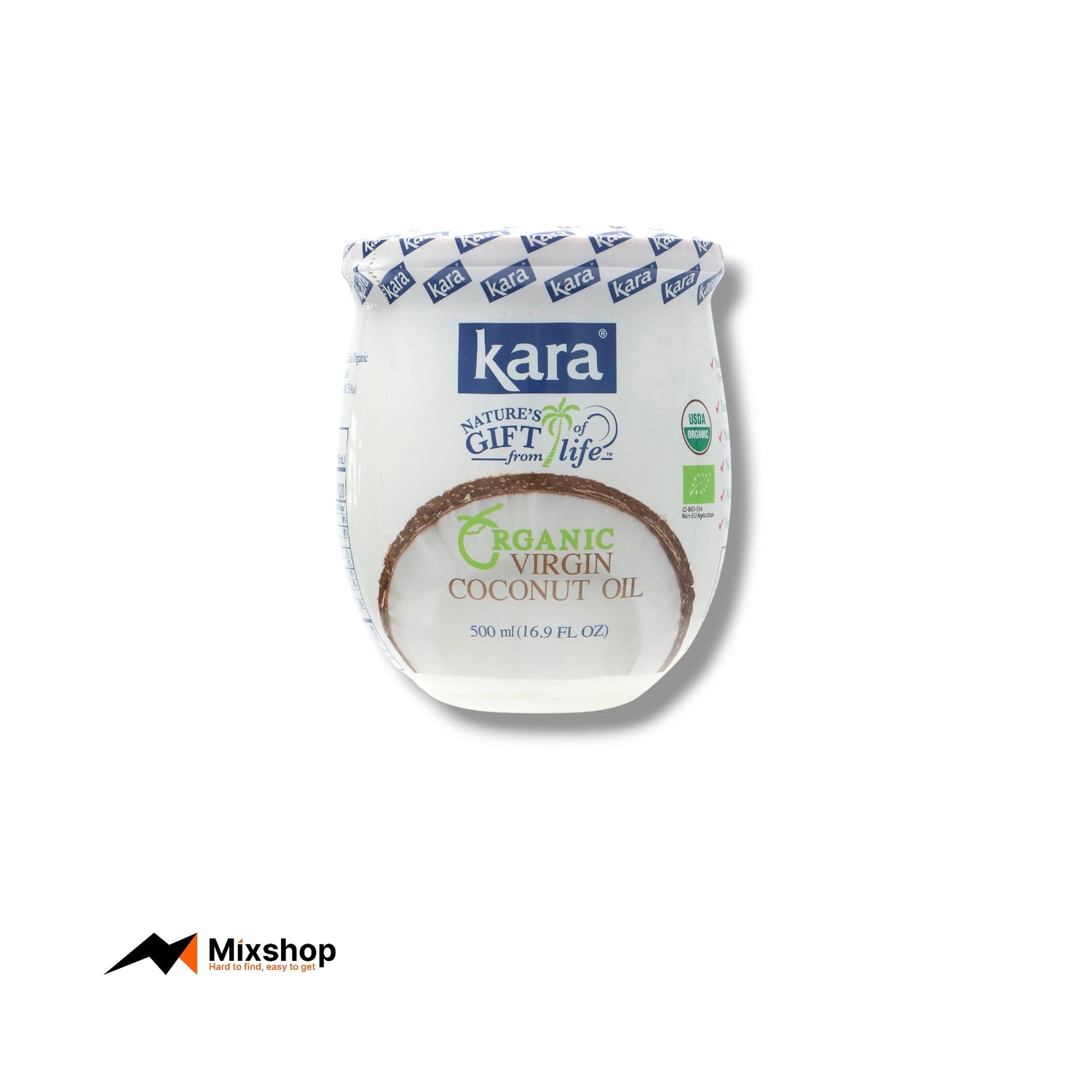 Kara Organic Virgin Coconut Oil 500ml Product Image
