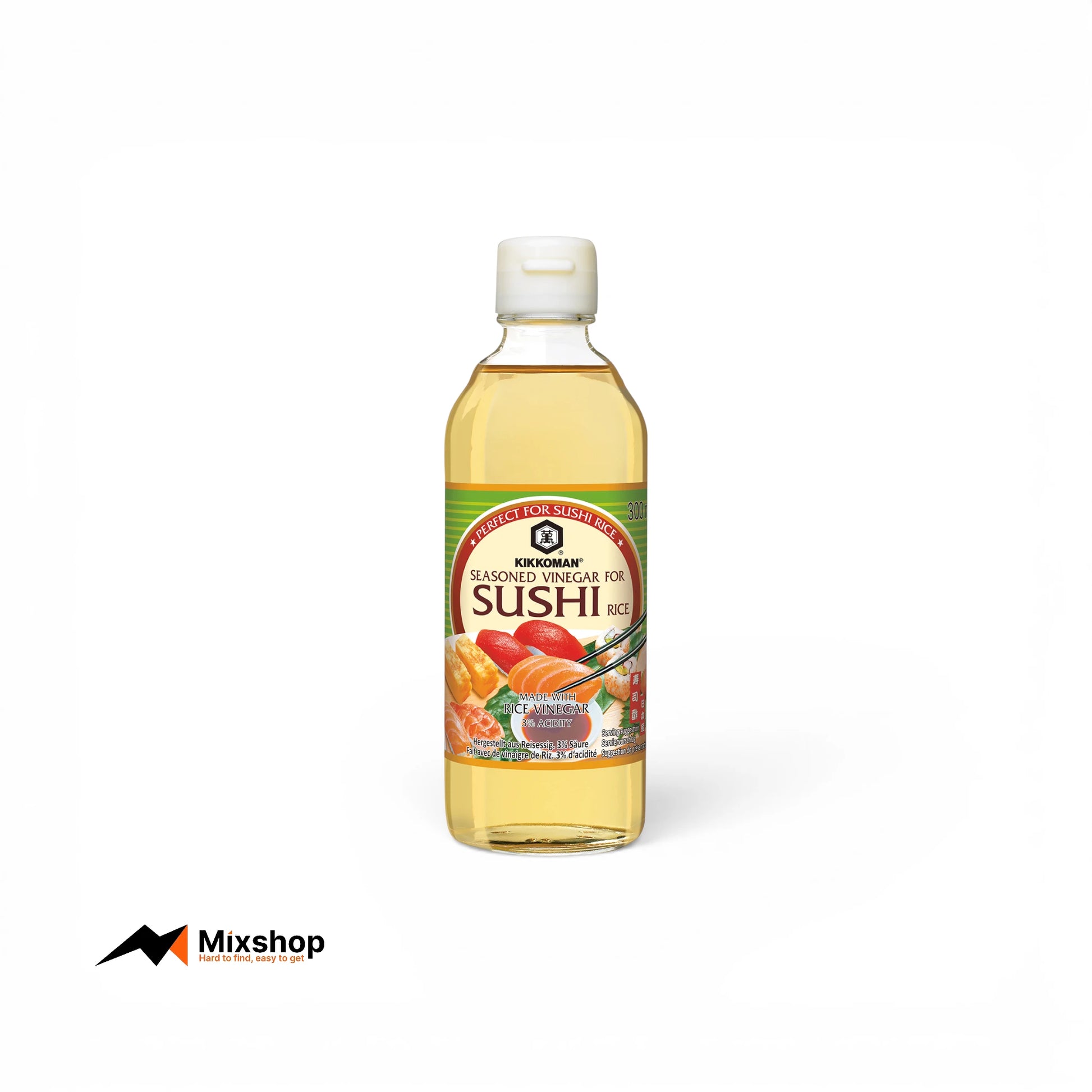 Kikkoman Seasoned Vinegar for Sushi Rice 300ml Product Image