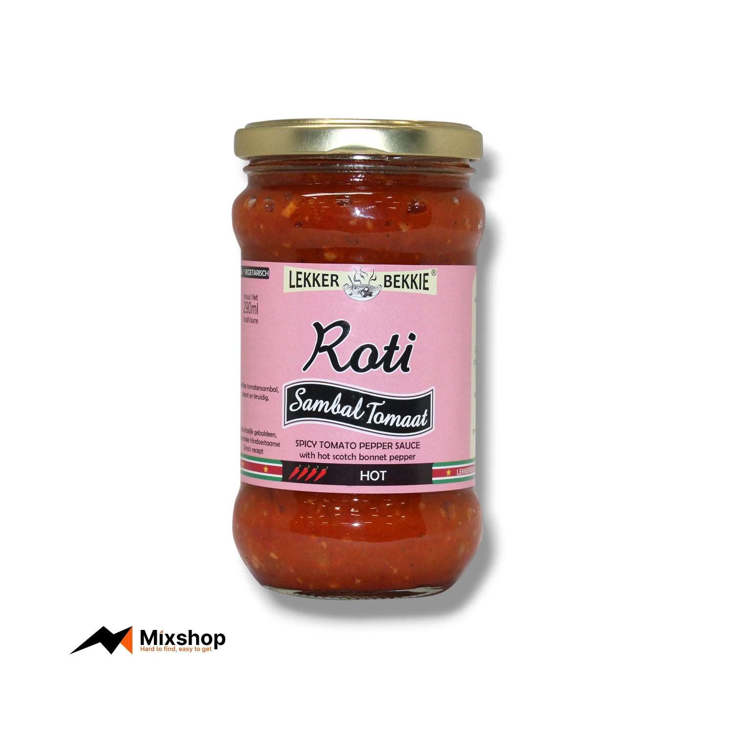 Lekker Bekkie Roti Sambal Tomaat 290ml Product Image