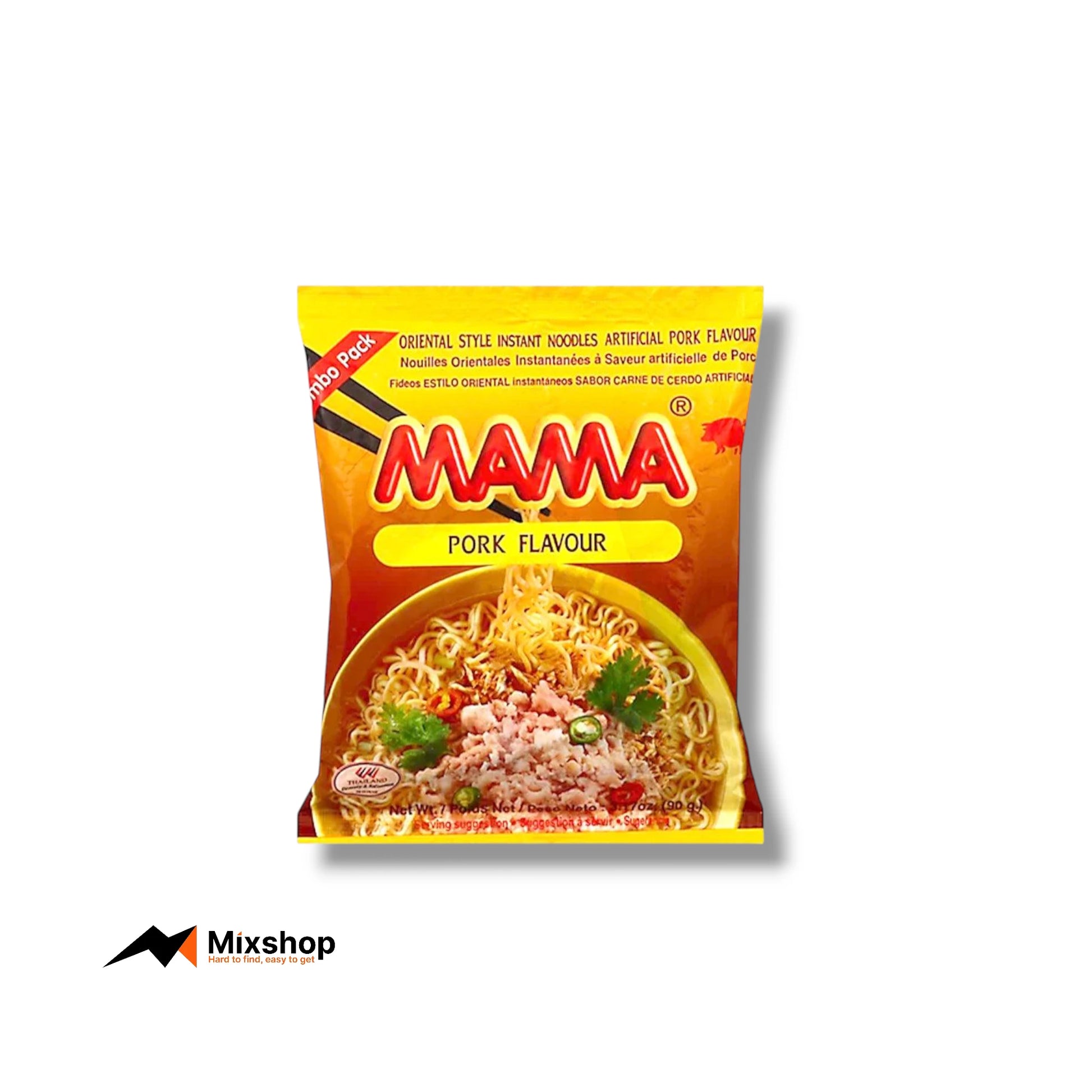 MAMA Instant Noodles Pork Flavour Product Image