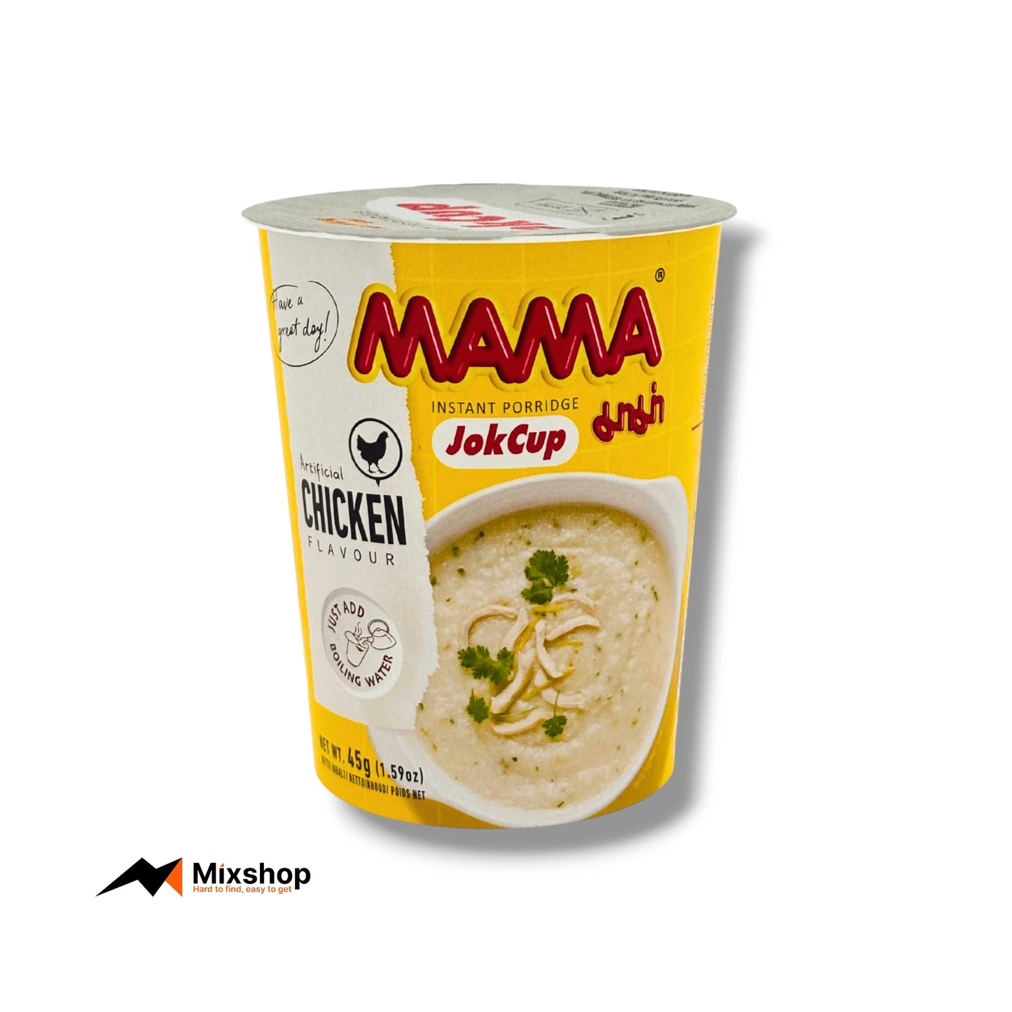 MAMA Instant Porridge JokCup Chicken Flavour 45g Product Image