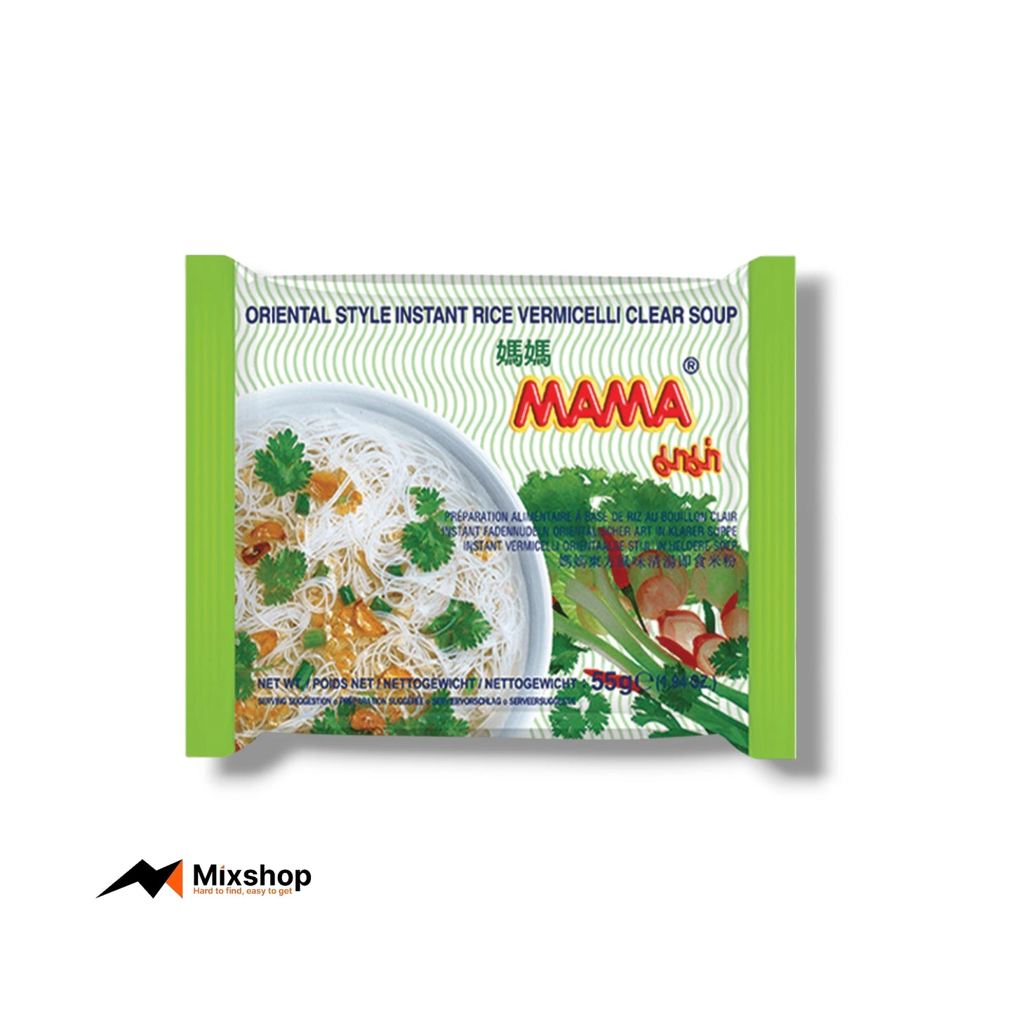 MAMA Instant Rice Vermicelli Clear Soup 55g Product Image