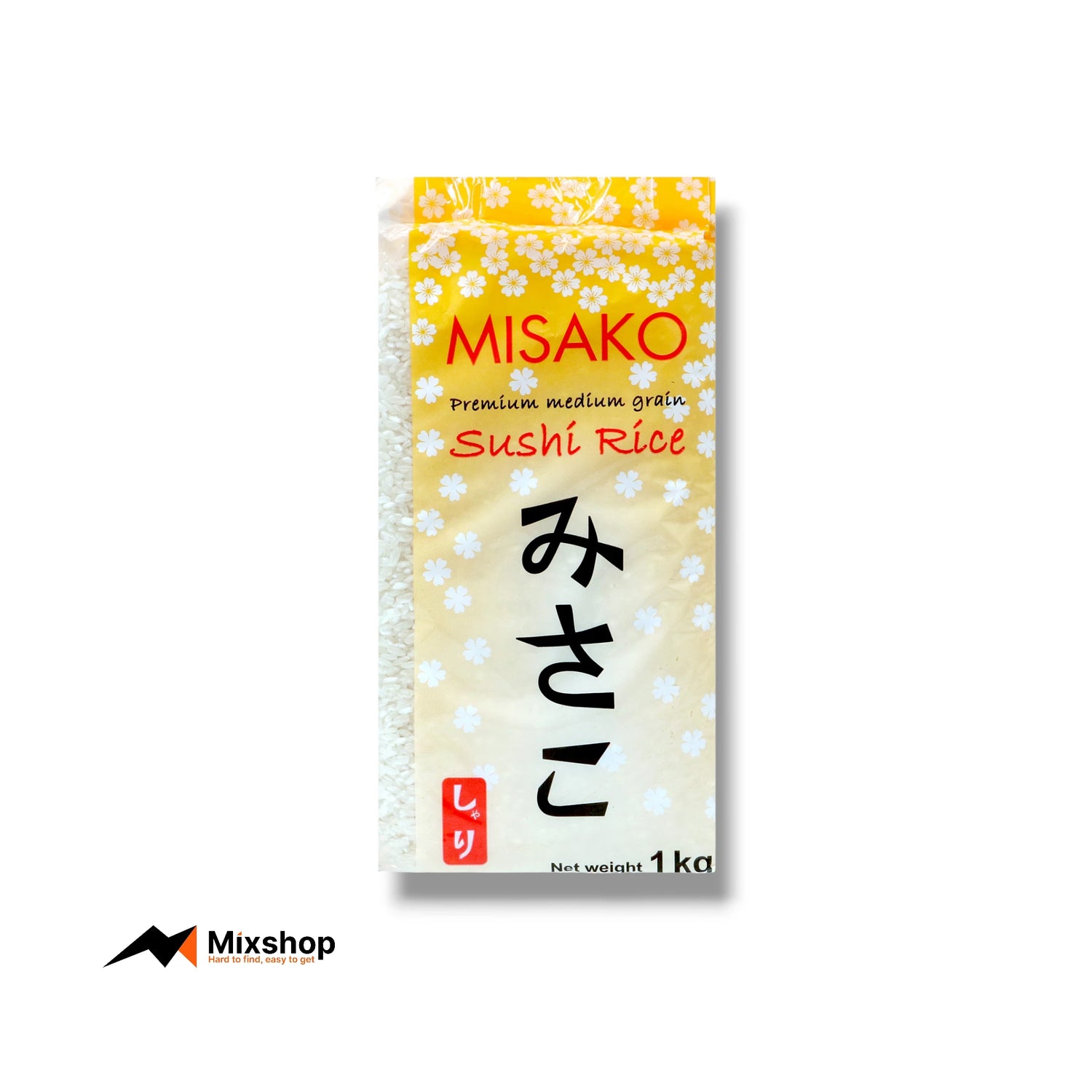 Misako Premium Medium Grain Sushi Rice 1kg Product Image