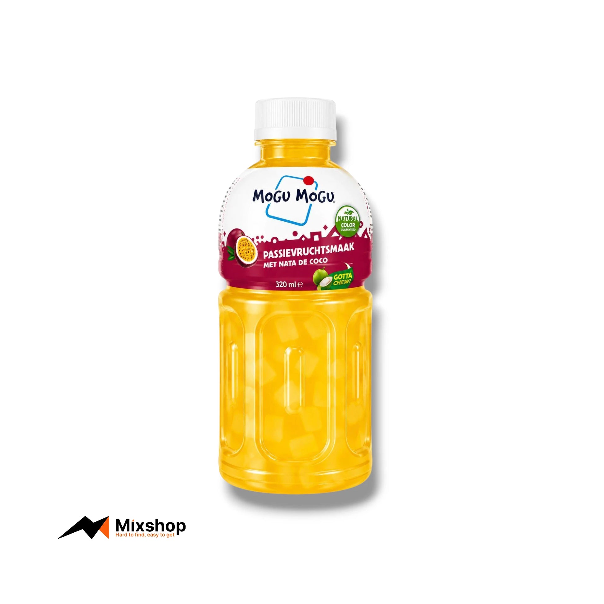 Mogu Mogu Passion Fruit Flavored Drink with Nata de Coco 320ml Product Image