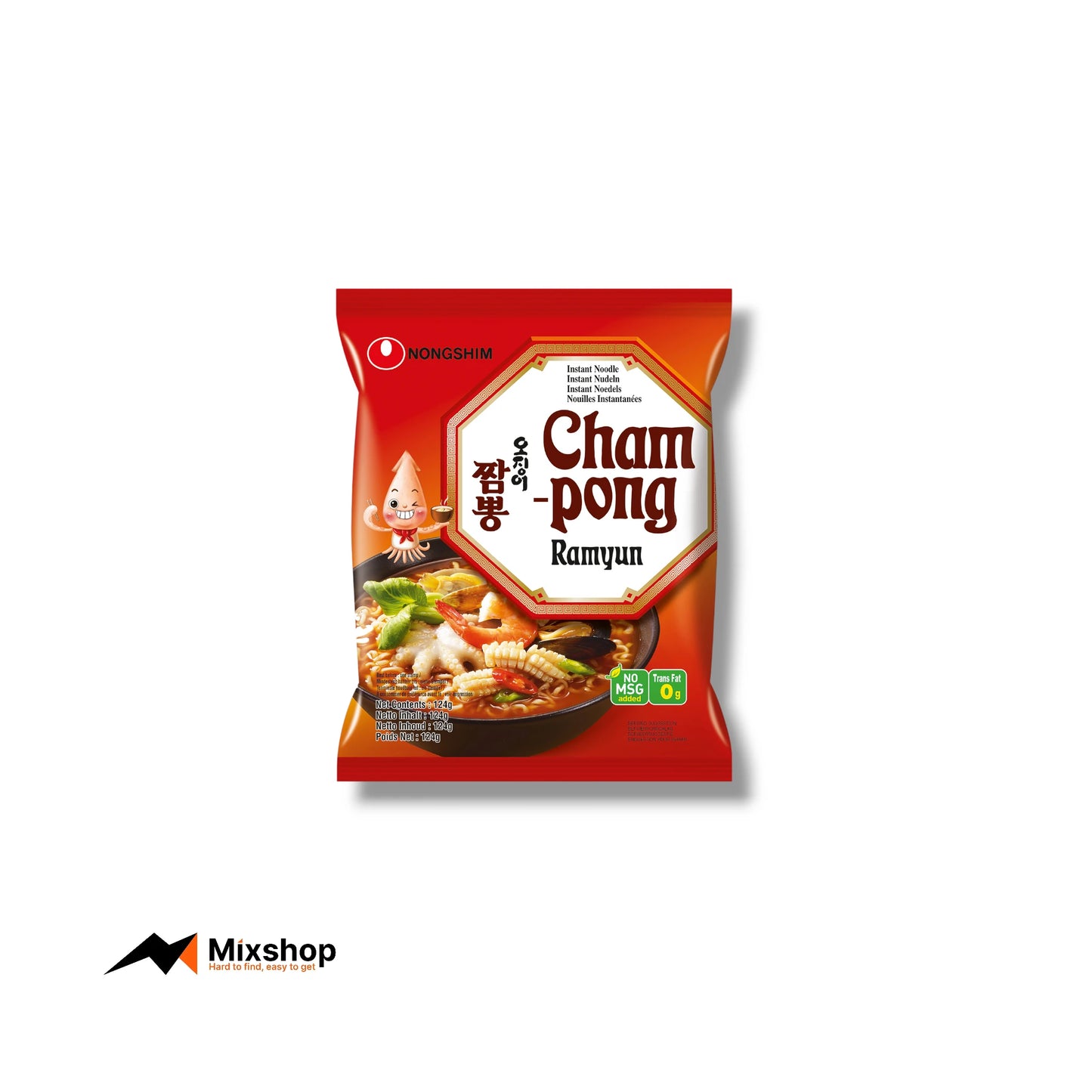 Nongshim Champong Ramyun 124g Product Image