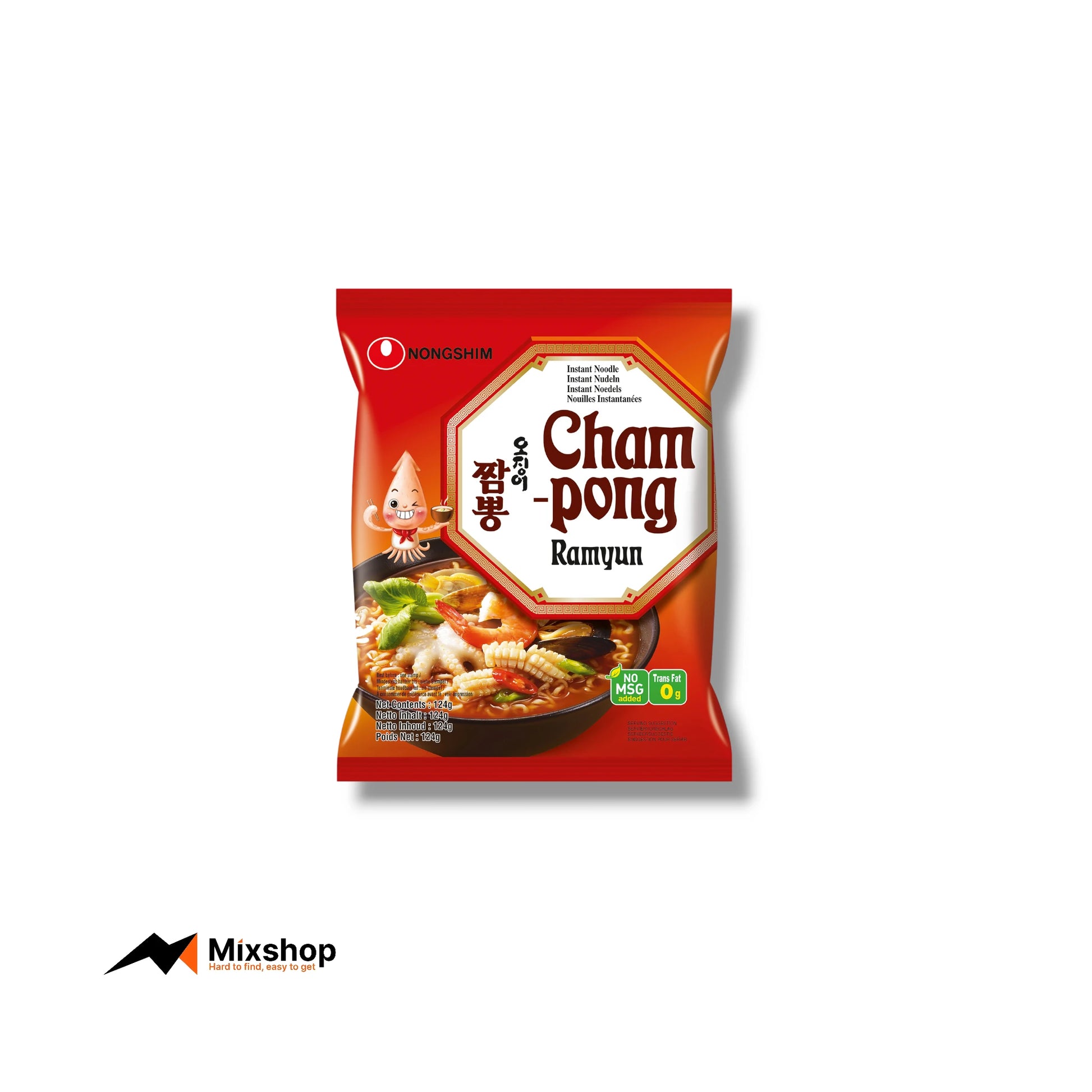 Nongshim Champong Ramyun 124g Product Image