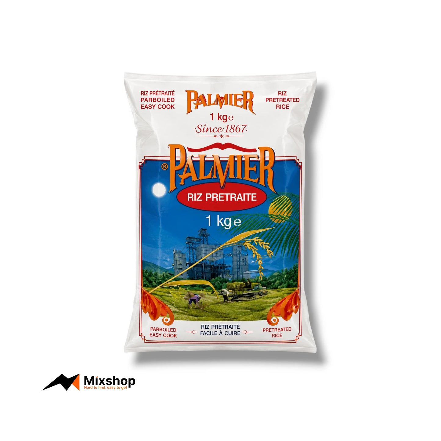 Palmier Parboiled Rice 1kg Product Image