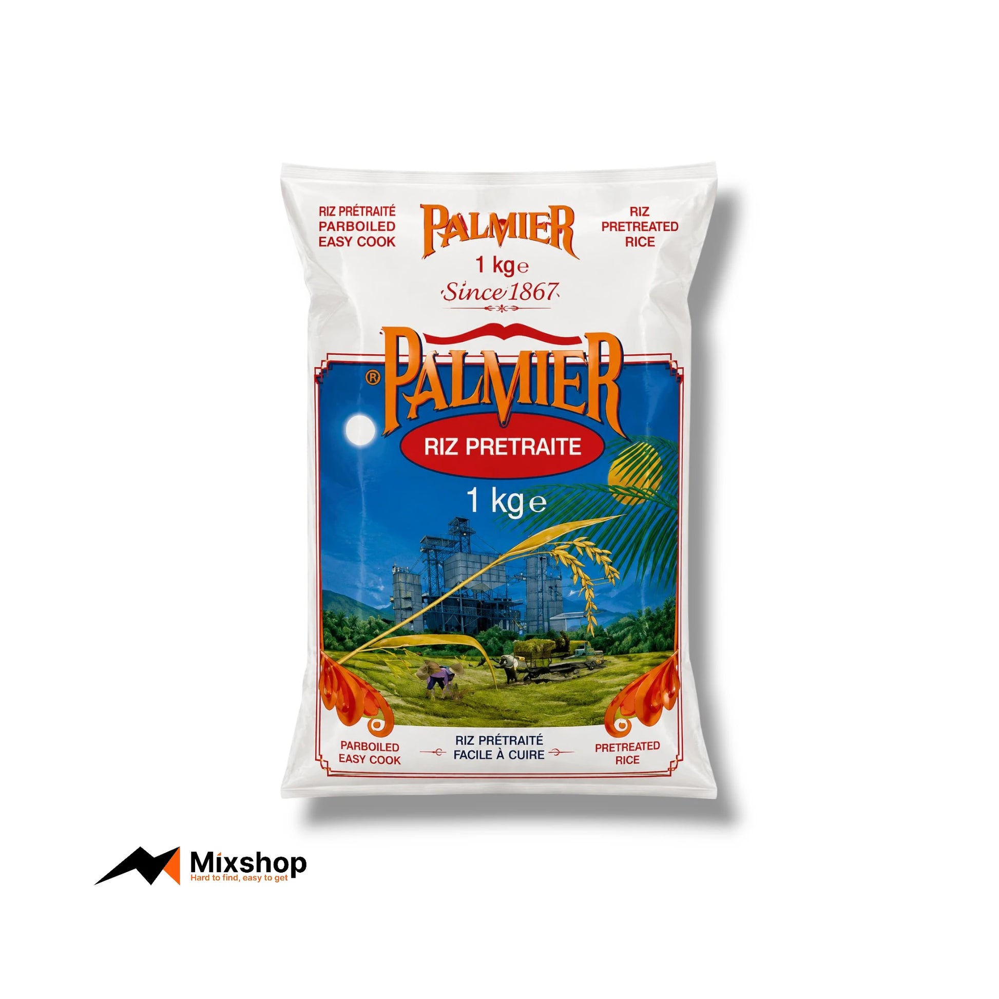 Palmier Parboiled Rice 1kg Product Image