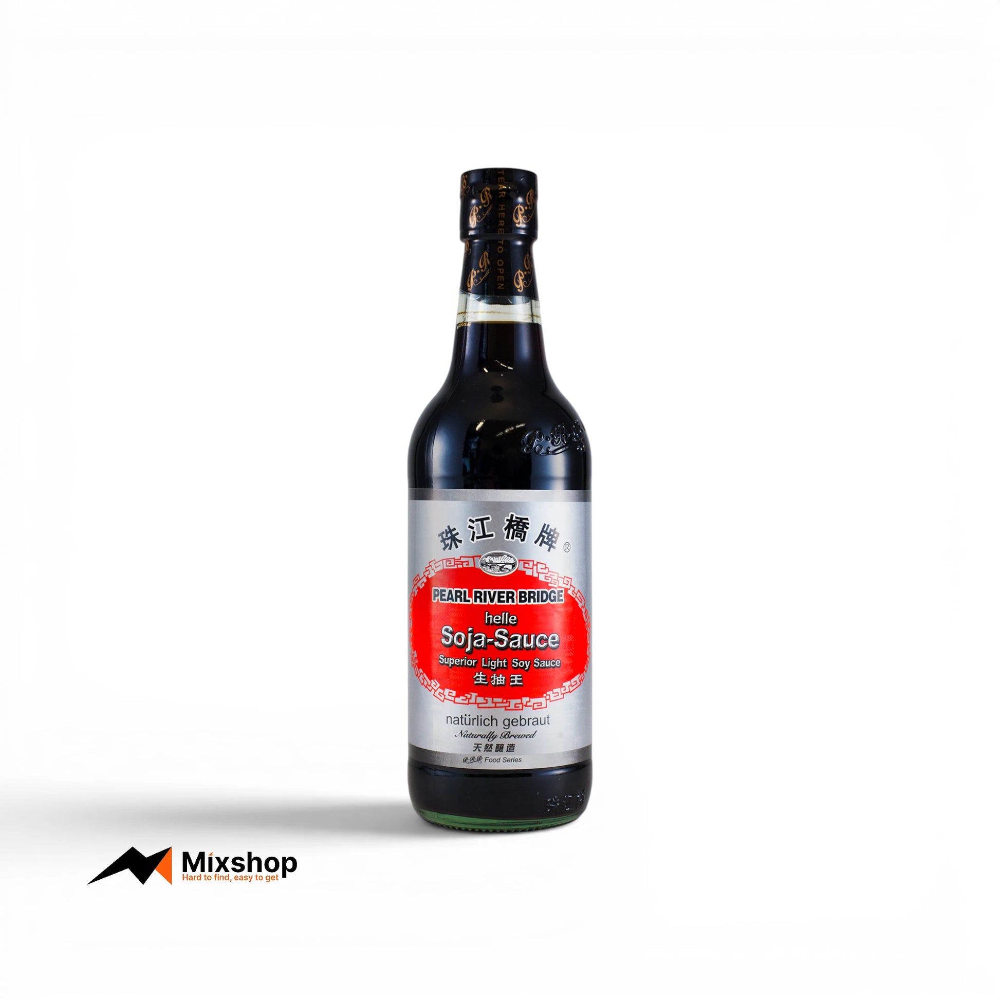 Pearl River Bridge Mushroom Flavoured Superior Dark Soy Sauce 500ml Product Image