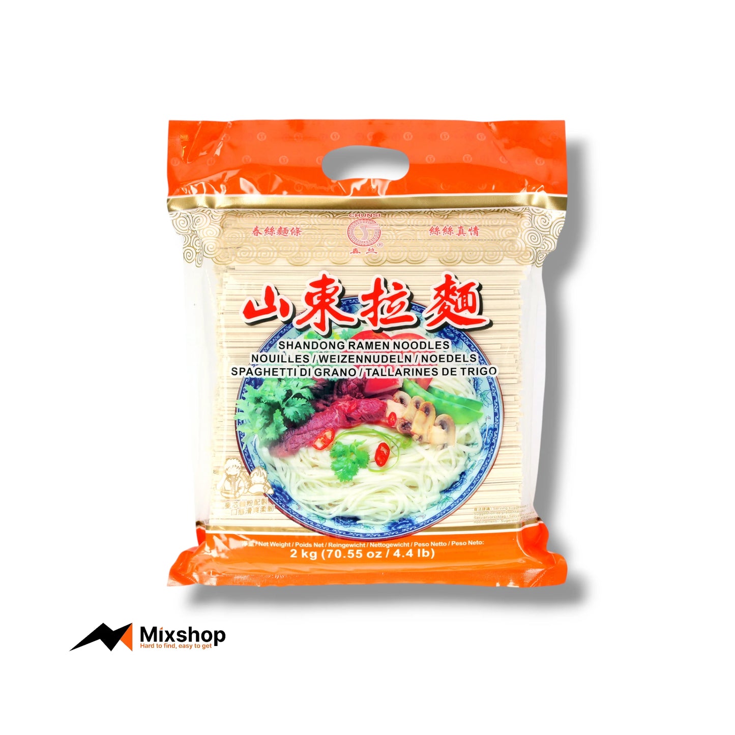 Shandong Ramen Noodles 2kg Product Image