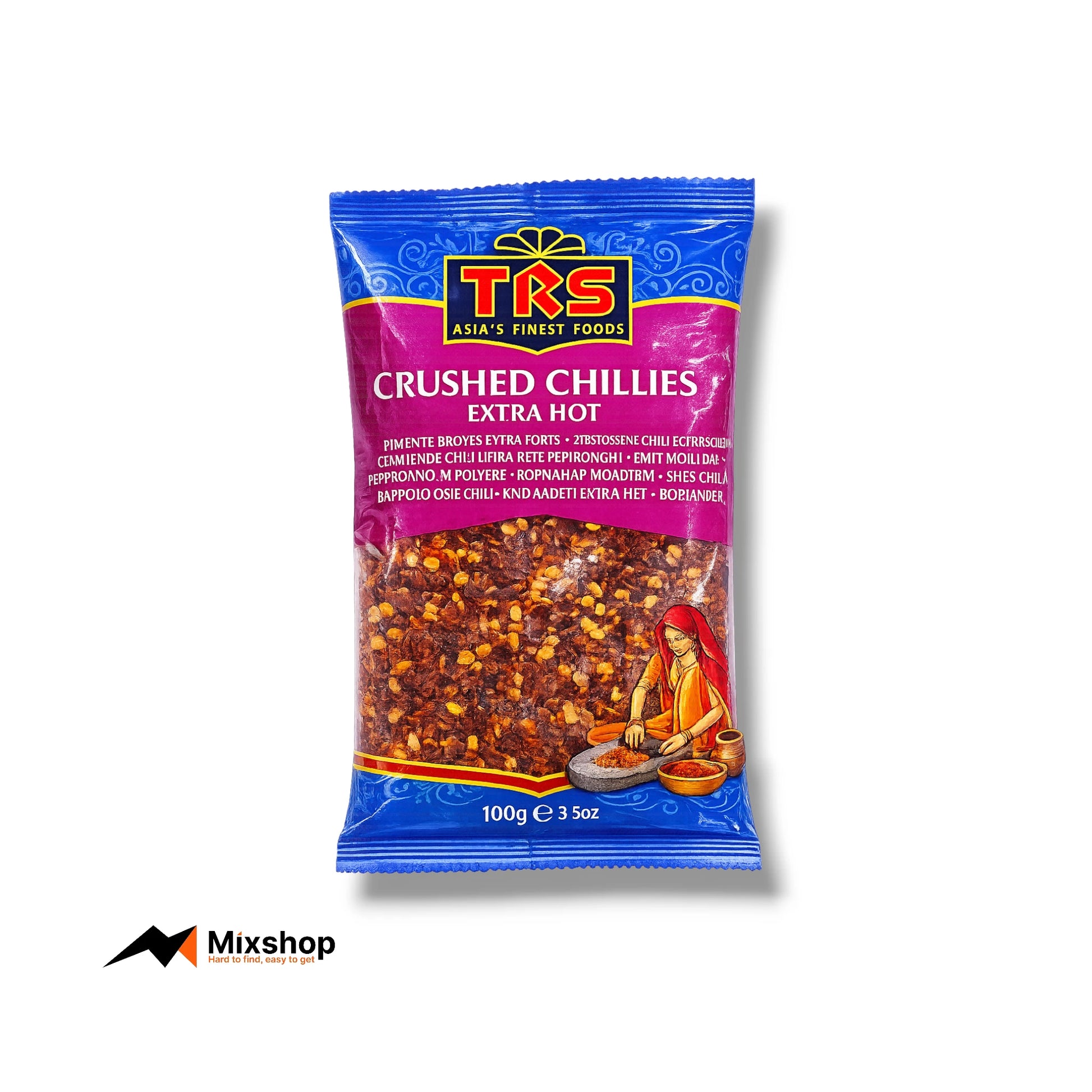 TRS Crushed Chillies Extra Hot 100g Product Image