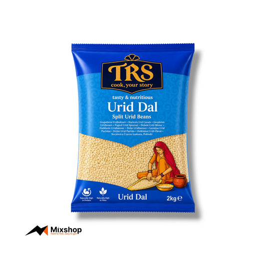 TRS Urid Dal Split Urid Beans 2kg Product Image