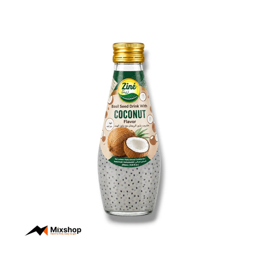 Ziné Basil Seed Drink Coconut 290ml Product Image