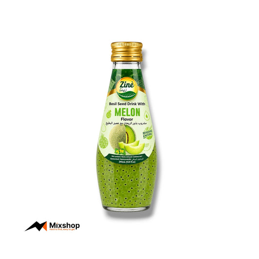 Ziné Basil Seed Drink Melon 290ml Product Image
