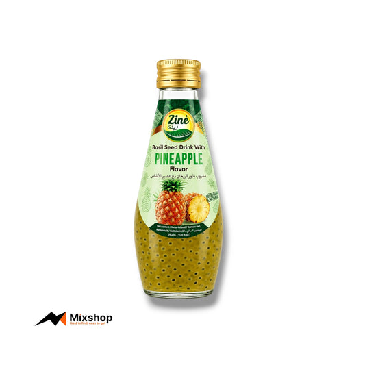 Ziné Basil Seed Drink Pineapple 290ml Product Image