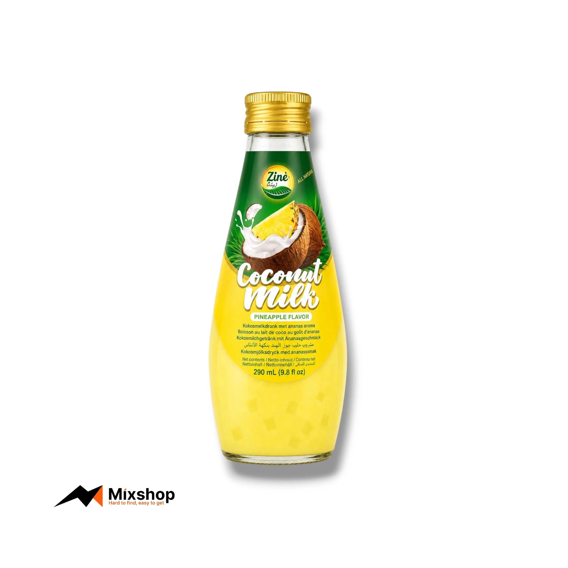 Ziné Coconut Milk Pineapple 290ml Product Image