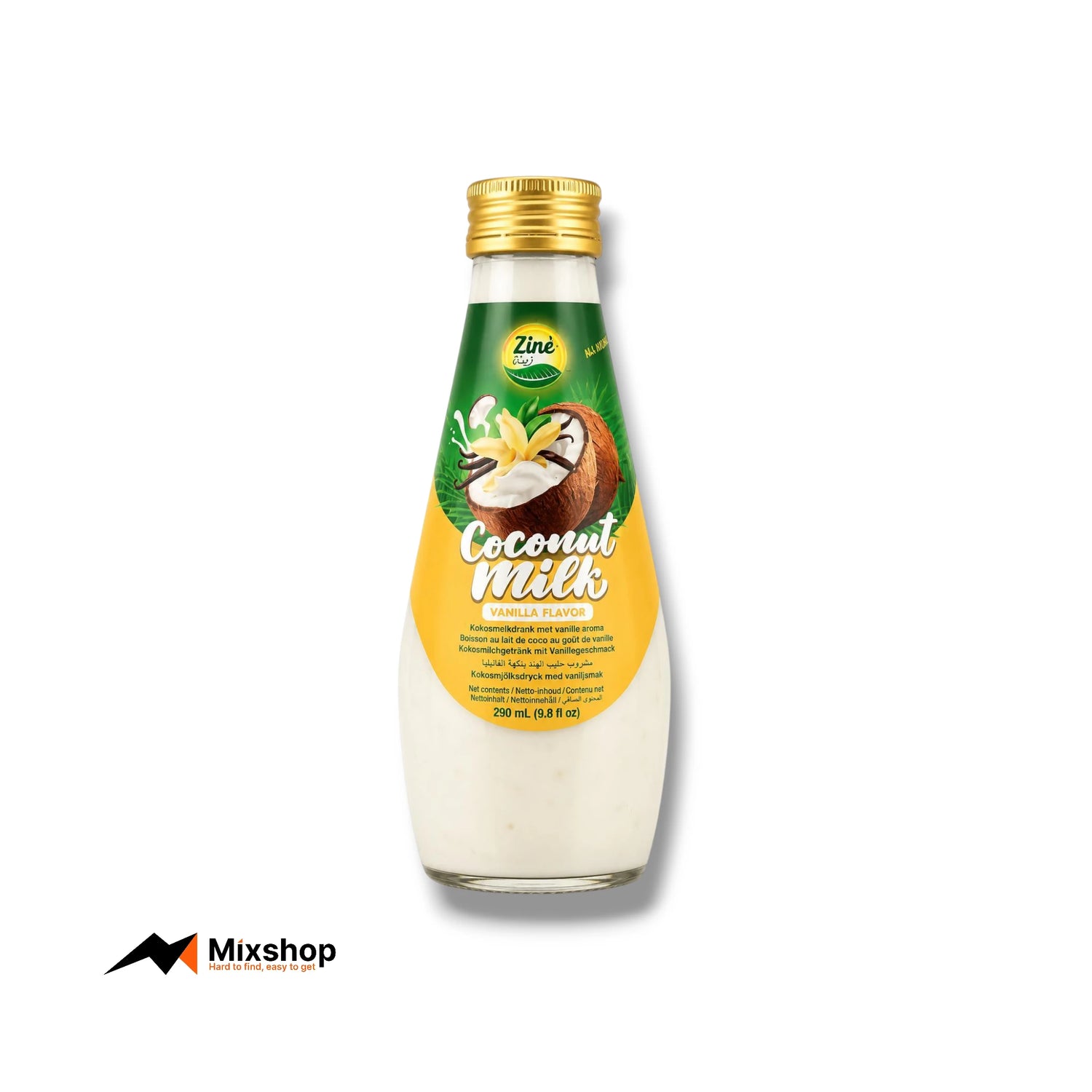 Ziné Coconut Milk Vanilla 290ml Product Image