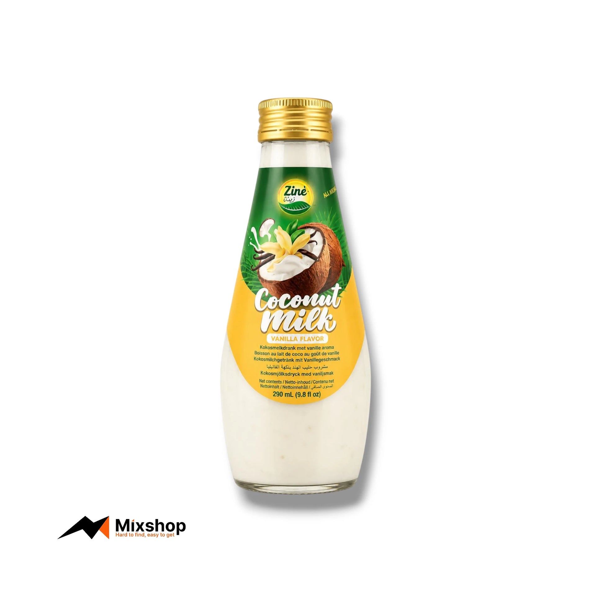 Ziné Coconut Milk Vanilla 290ml Product Image